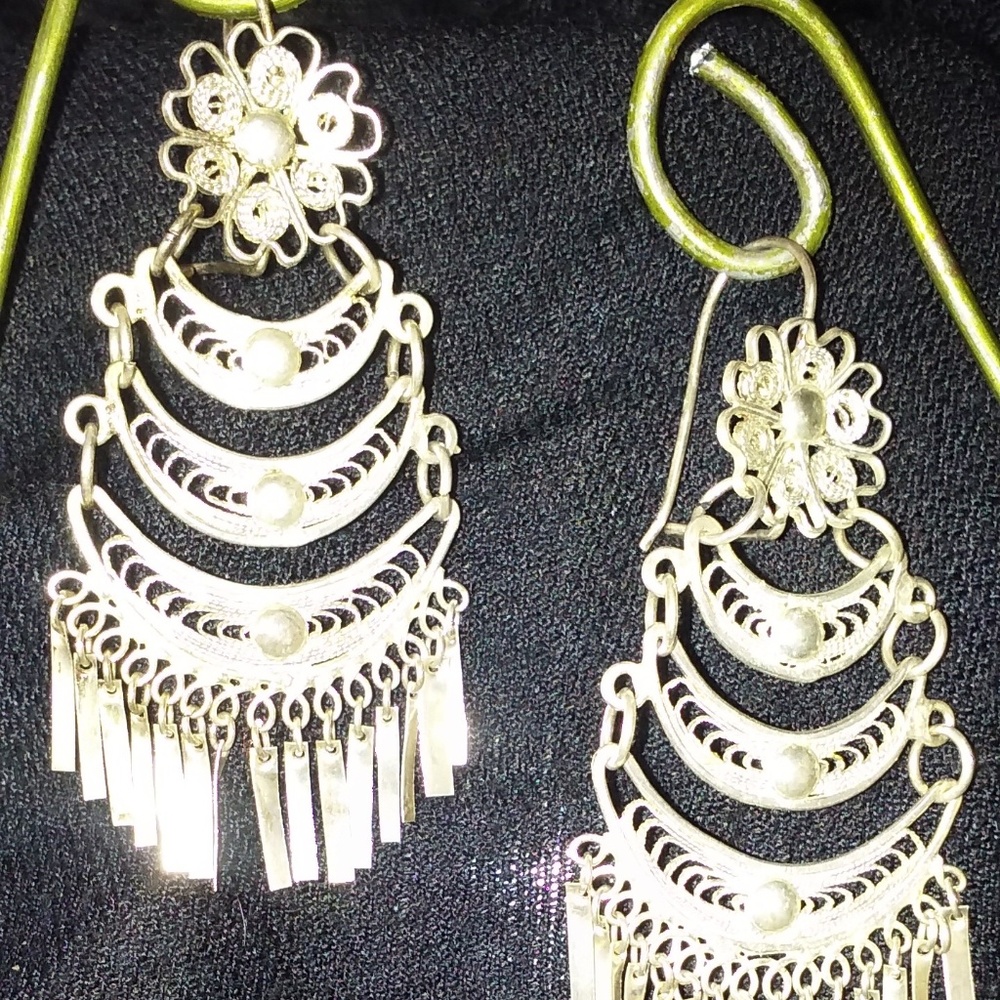 Traditional, handcrafted, vintage, earring